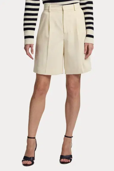 Ralph Lauren Minetta Wool Gabardine Short | Thumbnail 3 Ralph Lauren Minetta Wool Gabardine Short | Thumbnail 3