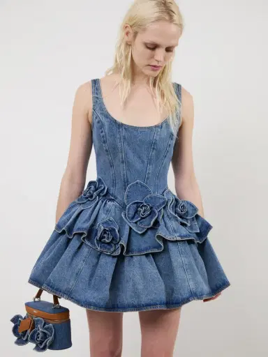 Aknvas The Devyn Saxe dress | Thumbnail 2 Aknvas The Devyn Saxe dress | Thumbnail 2