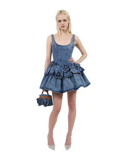 Aknvas The Devyn Saxe dress | Thumbnail 1 Aknvas The Devyn Saxe dress | Thumbnail 1