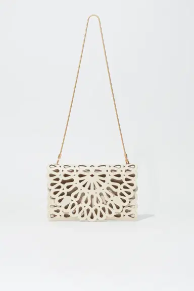 Simkhai Mccall Laser Cut Leather Clutch | Thumbnail 4