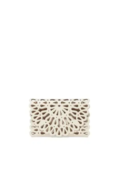 Simkhai Mccall Laser Cut Leather Clutch | Thumbnail 1
