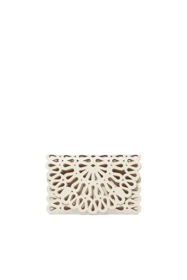 Mccall Laser Cut Leather Clutch