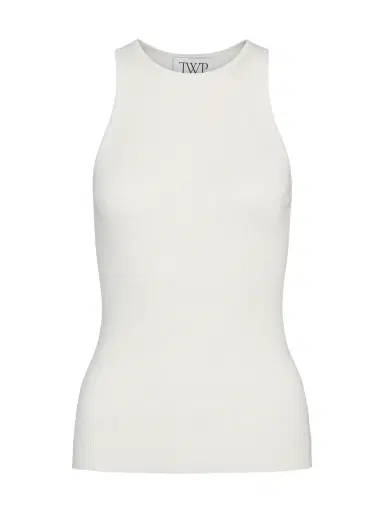 TWP Harbor Tank in Cotton Silk | Thumbnail 1