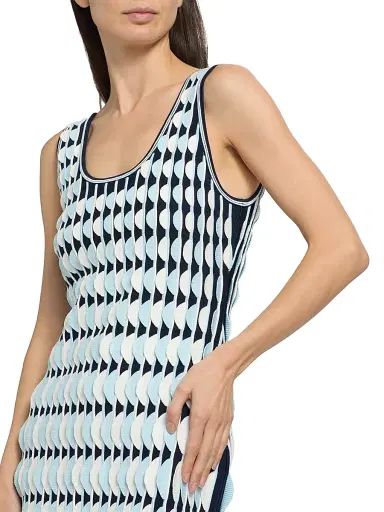 Simkhai Women's Lorien Scallop Textured Knit Minidress | Thumbnail 6 Simkhai Women's Lorien Scallop Textured Knit Minidress | Thumbnail 6