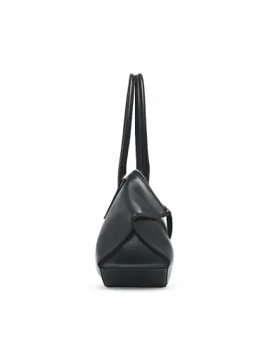 Alexander McQueen Women's Leather Shoulder Bag - Black Silver | Thumbnail 3 Alexander McQueen Women's Leather Shoulder Bag - Black Silver | Thumbnail 3