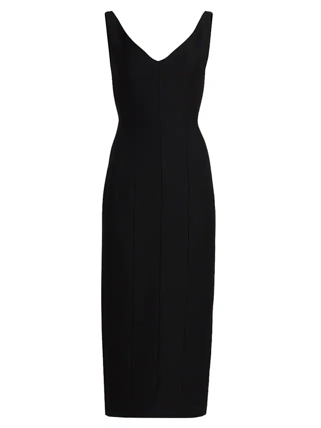 Women's Willa Wool-Blend Midi-Dress - Black