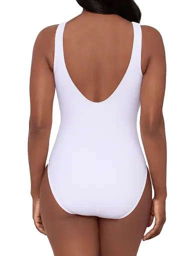 Miraclesuit Swim Women's Razzle Dazzle Swizzle One-Piece Swimsuit - White - Size 16 | Thumbnail 4 Miraclesuit Swim Women's Razzle Dazzle Swizzle One-Piece Swimsuit - White - Size 16 | Thumbnail 4