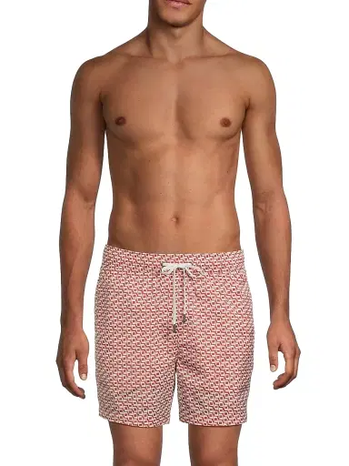 Onia Men's Calder Printed Swim Shorts | Thumbnail 3 Onia Men's Calder Printed Swim Shorts | Thumbnail 3