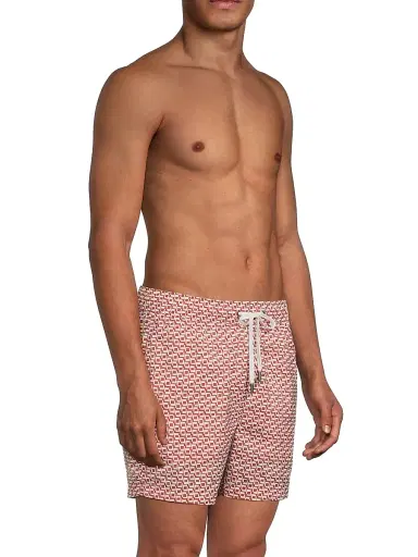 Onia Men's Calder Printed Swim Shorts | Thumbnail 4 Onia Men's Calder Printed Swim Shorts | Thumbnail 4