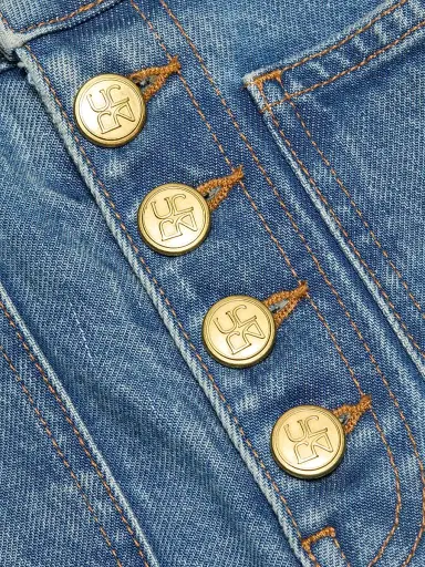 Ulla Johnson Women's Stretch Lou Kick Flared Jeans - Danube - Size 32 | Thumbnail 7