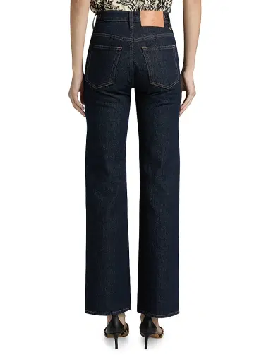 Ulla Johnson Women's Agatha Pintuck Straight-Leg Jeans - Tigris - Size 32 | Thumbnail 5