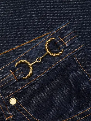 Ulla Johnson Women's Agatha Pintuck Straight-Leg Jeans - Tigris - Size 32 | Thumbnail 7