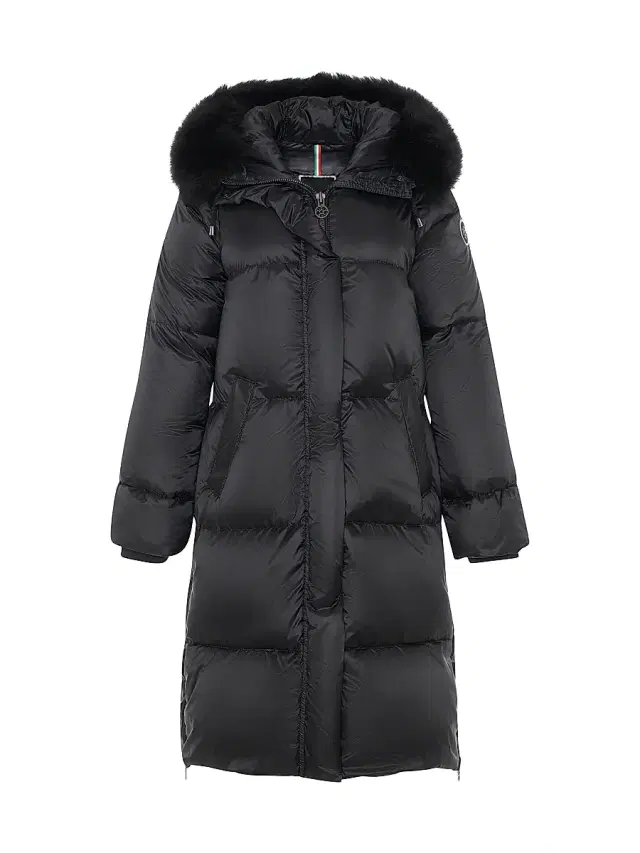 Gorski Women's Apres-Ski Jacket with Detachable Toscana Lamb Hood Trim - Black