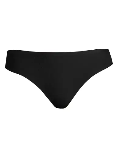 Chantelle Women's Soft Stretch Seamless Regular Rise Thong - Black | Thumbnail 1 Chantelle Women's Soft Stretch Seamless Regular Rise Thong - Black | Thumbnail 1