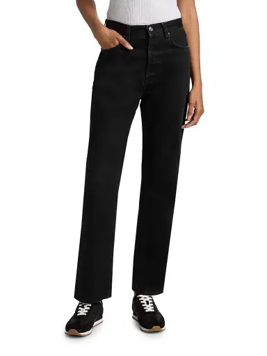TOTEME Women's Twisted Seam Straight-Leg Jeans | Thumbnail 3 TOTEME Women's Twisted Seam Straight-Leg Jeans | Thumbnail 3