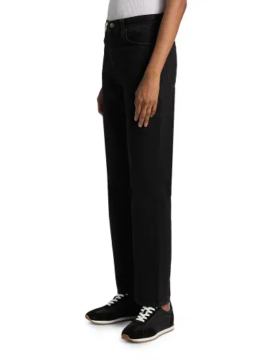 TOTEME Women's Twisted Seam Straight-Leg Jeans | Thumbnail 4 TOTEME Women's Twisted Seam Straight-Leg Jeans | Thumbnail 4
