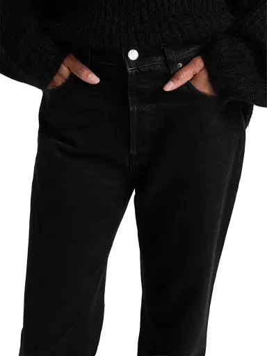 TOTEME Women's Twisted Seam Straight-Leg Jeans | Thumbnail 6 TOTEME Women's Twisted Seam Straight-Leg Jeans | Thumbnail 6