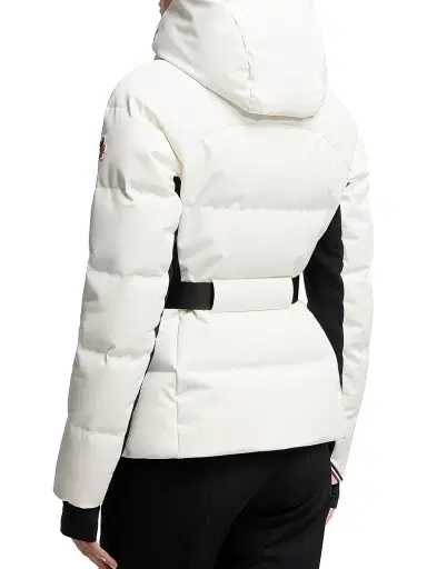 Moncler Grenoble Women's Guyane Ski Coat - White | Thumbnail 3