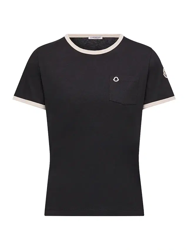 Women's Crew Neck in Cotton - Black