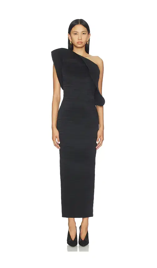 Magda Butrym Strapless Long Dress