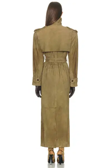 Helsa Suede Trench Coat | Thumbnail 5 Helsa Suede Trench Coat | Thumbnail 5