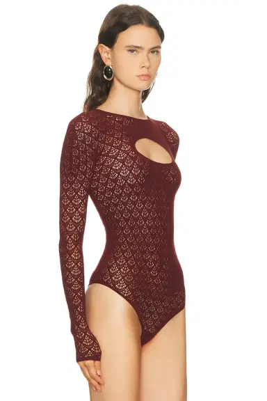 Wolford Mermaid Net String Bodysuit | Thumbnail 3