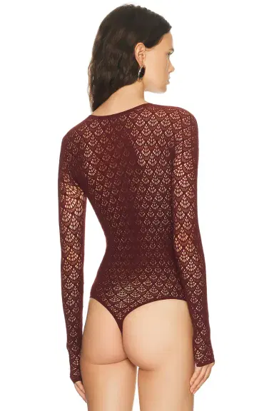 Wolford Mermaid Net String Bodysuit | Thumbnail 4