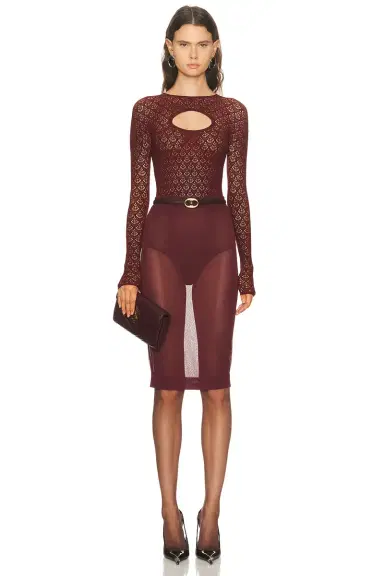 Wolford Mermaid Net String Bodysuit | Thumbnail 5