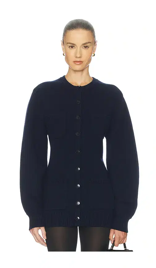 Devika Wool Cashmere Cardigan