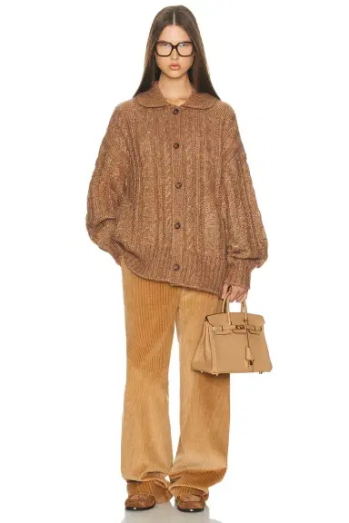 Helsa Jessiah Cable Cardigan | Thumbnail 6