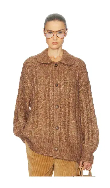 Helsa Jessiah Cable Cardigan | Thumbnail 1