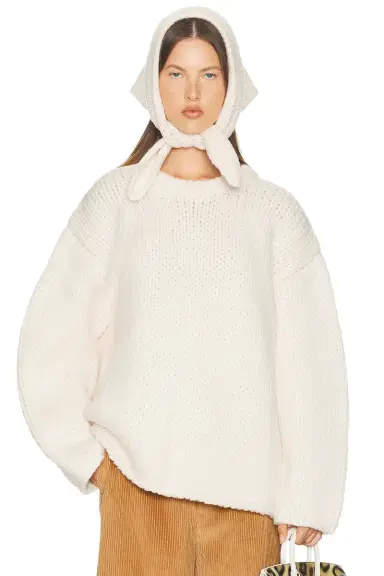 Helsa Kelcey Hand Knit Crewneck | Thumbnail 3 Helsa Kelcey Hand Knit Crewneck | Thumbnail 3