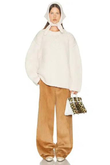 Helsa Kelcey Hand Knit Crewneck | Thumbnail 6 Helsa Kelcey Hand Knit Crewneck | Thumbnail 6