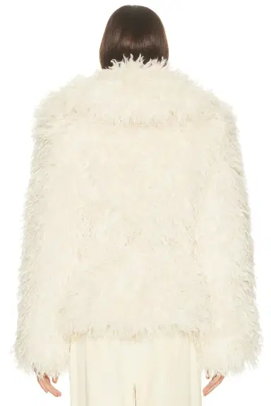 Helsa Dramatic Collar Faux Shearling Jacket | Thumbnail 5