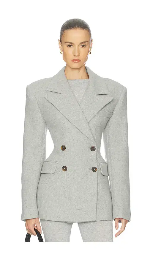 Italian Wool Blend Blazer