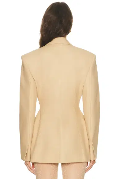 Wardrobe.NYC Drill Contour Blazer | Thumbnail 3 Wardrobe.NYC Drill Contour Blazer | Thumbnail 3