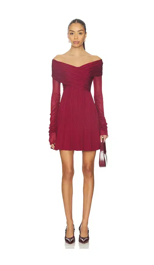 Viscose Knit Mini Dress