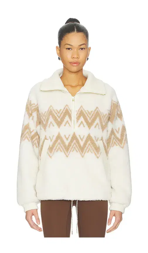 Varley Hendrik Half Zip Sherpa Jacket