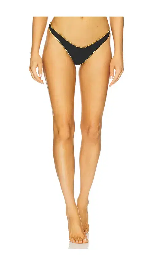 Luli Fama High Leg Brazilian Bikini Bottom