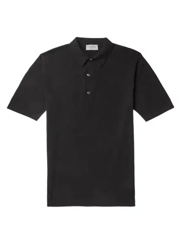 John Smedley Roth Sea Island Cotton Polo Shirt - Men | Thumbnail 1 John Smedley Roth Sea Island Cotton Polo Shirt - Men | Thumbnail 1