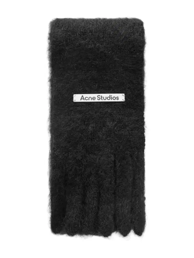 Kinna Skinny Fringed Mohair and Wool-Blend Scarf - Men