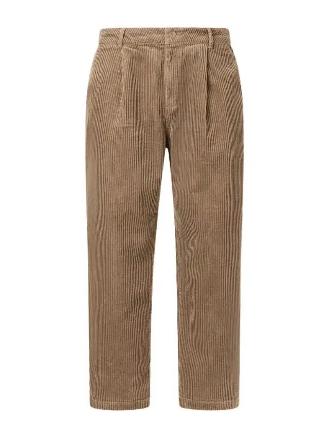 Folk Wide-Leg Cotton-Corduroy Trousers - Men