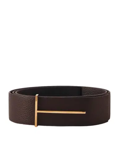 Tom Ford 4cm Full-Grain Leather Belt - Men | Thumbnail 1 Tom Ford 4cm Full-Grain Leather Belt - Men | Thumbnail 1