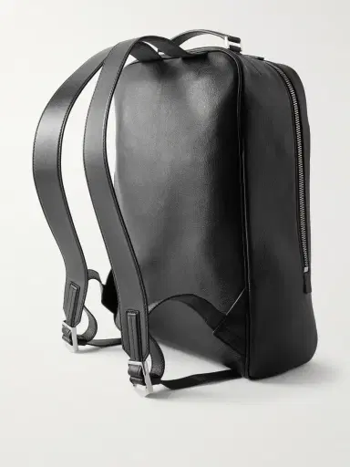 Tom Ford Full-Grain Leather Backpack - Men | Thumbnail 3 Tom Ford Full-Grain Leather Backpack - Men | Thumbnail 3