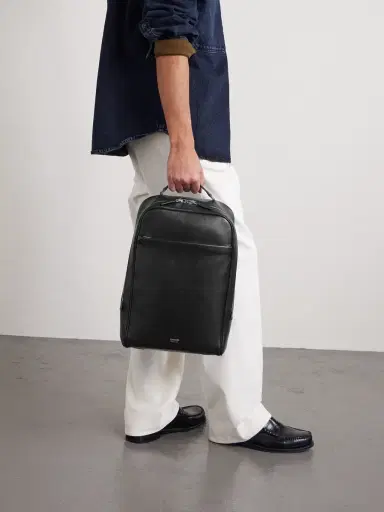 Tom Ford Full-Grain Leather Backpack - Men | Thumbnail 5 Tom Ford Full-Grain Leather Backpack - Men | Thumbnail 5
