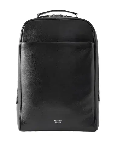 Tom Ford Full-Grain Leather Backpack - Men | Thumbnail 1 Tom Ford Full-Grain Leather Backpack - Men | Thumbnail 1