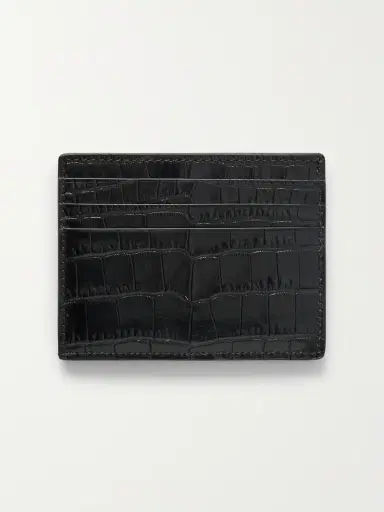 Tom Ford Croc-Effect Leather Cardholder - Men | Thumbnail 2