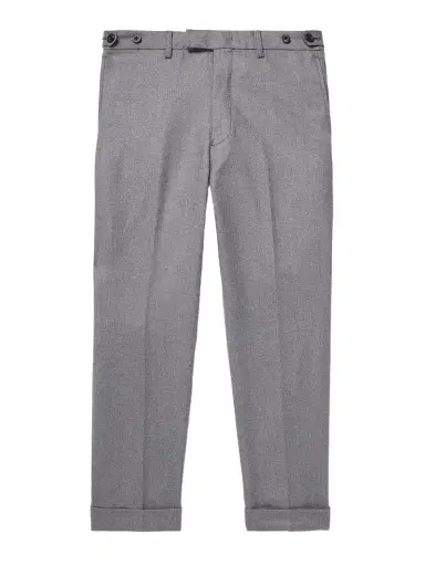 Beams Plus Ivy Cropped Tapered Brushed Wool-Blend Twill Suit Trousers - Men | Thumbnail 1 Beams Plus Ivy Cropped Tapered Brushed Wool-Blend Twill Suit Trousers - Men | Thumbnail 1