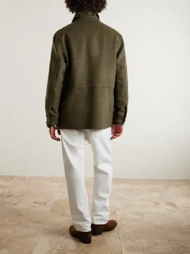 Ralph Lauren Purple Label Ripley Wool and Cashmere-Blend Jacket - Men | Thumbnail 4 Ralph Lauren Purple Label Ripley Wool and Cashmere-Blend Jacket - Men | Thumbnail 4