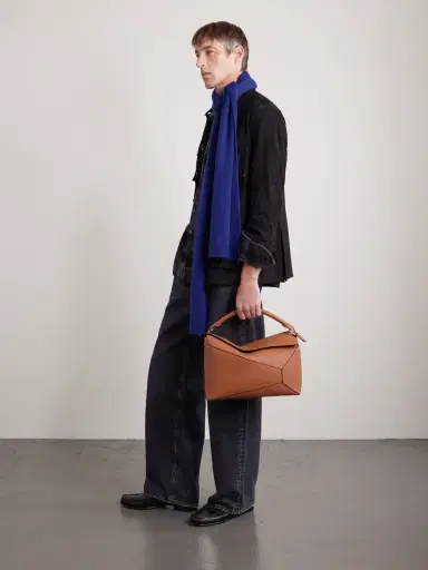 William Lockie Ribbed Cashmere Scarf - Men | Thumbnail 2 William Lockie Ribbed Cashmere Scarf - Men | Thumbnail 2